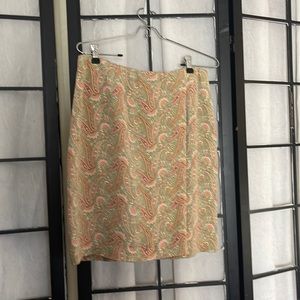 Ann Taylor silk skirt
